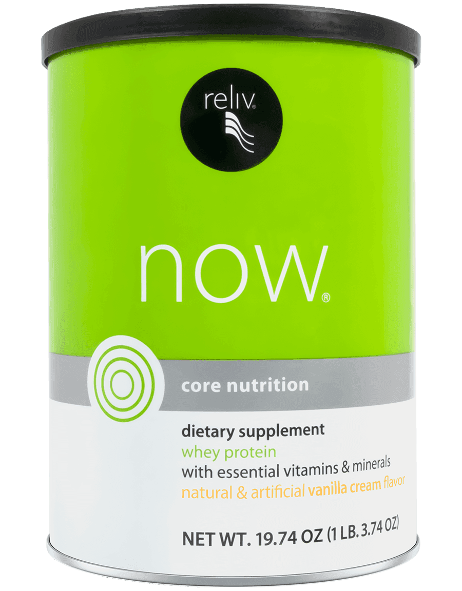 Reliv Now with Whey canister