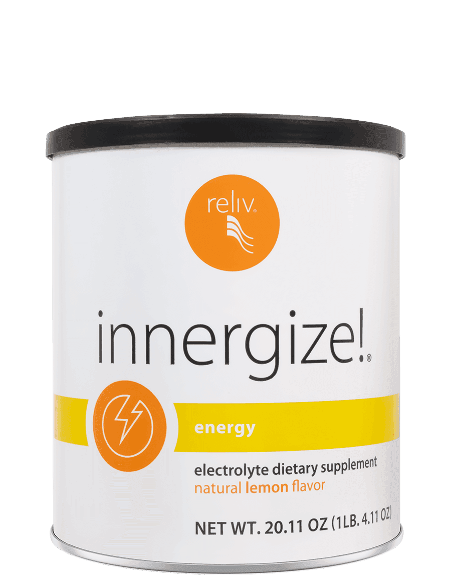 Innergize energy drink mix canister
